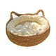 thumbnail image 3 of Cama para rascar gatos con dispositivos de almohadilla extraíbles Sofá portátil Perrera Cómoda tabla para rascar gatos Cama para dormir para gatos Blanco 40cm Yinane Cama para rascar gatos, 3 of 8