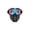 Black, variant on 2026 Upgraded Detachable Full Face Goggle Mask, Anti-Fog Grass Cutting Goggles for Welding, Riding, Windproof Paintball Mask