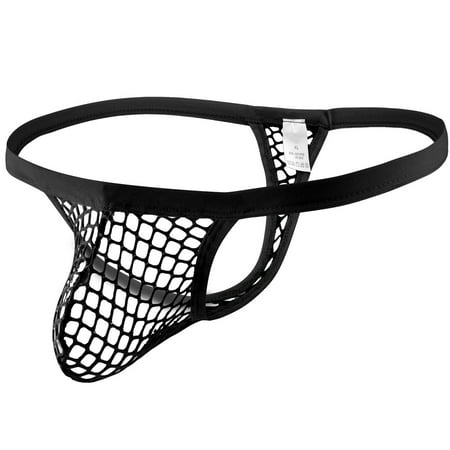 

B91xZ Lingerie For Women Low-Waist Underwear Hollow Out Sexy Men Underwear Sexy Lingerie Sexy Black M