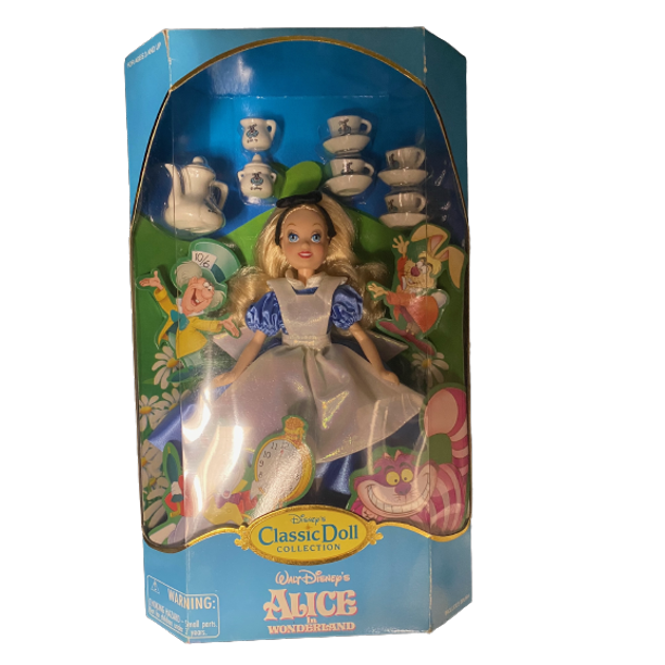 Alice in Wonderland with Mini Tea Set Disney Classic Doll Collection
