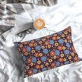 thumbnail image 5 of Yiaed Leaves Flower Print Brushed Microfiber Envelope Pillowcases, Standard,Envelope Closure Pillow Cases(No pillow core)-20"x30", 5 of 6