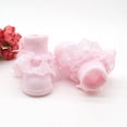 thumbnail image 3 of Uccdo Baby Girl Lovely Lace Ruffle Frilly Cotton Ankle Socks Newborn Warm Floor Socks 0-6M, 3 of 8