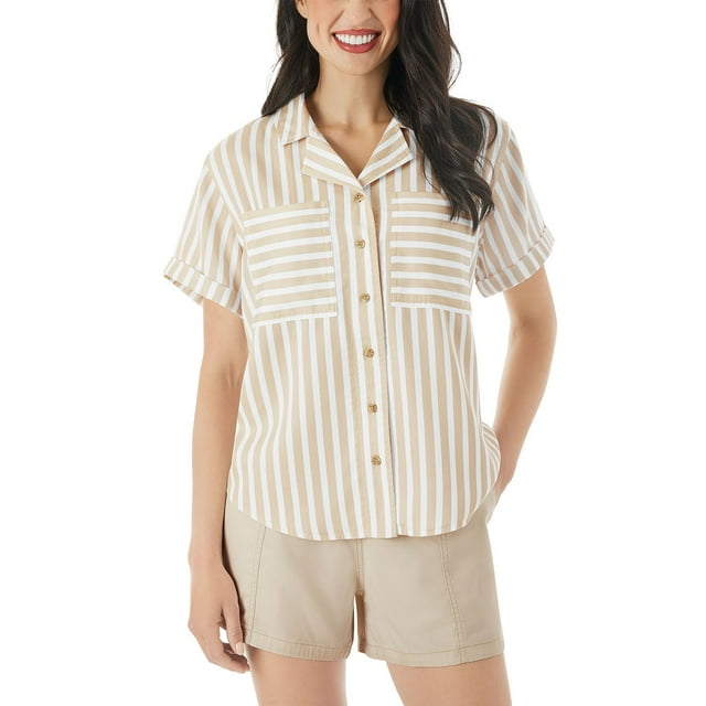 Member's Mark Women's Tencel Camp Shirt