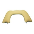 thumbnail image 4 of Almohada de mano para manicura, herramienta de salón, soporte profesional de piel sintética en forma de U, almohada de para técnicos de uñas, Amarillo, 4 of 8