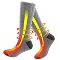 thumbnail image 1 of Electric Battery Heated Socks Feet Warmer Winter Hunting Foot Shoe Boot, 1 of 3