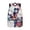 Cute Llama Floral Pattern, variant on Bold Everyday Backpack with Tiger Head Claw Pattern - Great for School, Hiking and Daily Commute