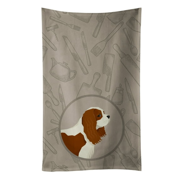 Cavalier Spaniel In the Kitchen Kitchen Towel