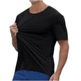 thumbnail image 1 of pstuiky camisetas de hombre, Camiseta deportiva holgada de verano para hombre ropa de hombre xl, 1 of 8