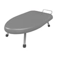 thumbnail image 1 of Elodie Folding Ironing Board Space Saving Heat Resistant for Home Sleeve Countertop Upgrade Silver, 1 of 8