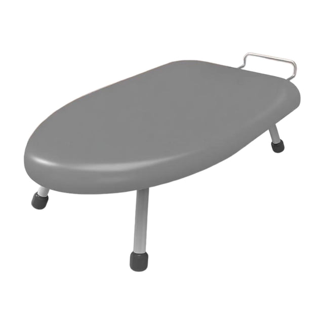 Elodie Folding Ironing Board Space Saving Heat Resistant for Home Sleeve Countertop Upgrade Silver