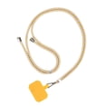 thumbnail image 1 of TISHITA Adjustable Smartphone Lanyard Neck Strap Multifunction for Phone Key ID Card Phones Yellow Gray Yellow, 1 of 8