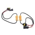thumbnail image 3 of Load Resistor Adapter, LED Resistance Decoder H11 880 881  50W 6 Ohm  ABS + Metal Simple Installation 2PCS  for Turn  / Fog Light, 3 of 7