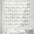thumbnail image 1 of Mushroom Tapestry, Pattern Pale Colored Boletus Porcini Amanita Toadstools Retro Organic Food, Fabric Wall Hanging Decor for Bedroom Living Room Dorm, 5 Sizes, Multicolor, by Ambesonne, 1 of 1