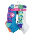 thumbnail image 2 of Fruit of the Loom Girls Ankle Socks 6-Pack, Sizes S-L, 2 of 3