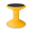 Yellow, variant on Storex Plastic Wiggle Stool, Adjustable 12-18 inch Backless Seat Height, Yellow