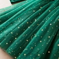 thumbnail image 5 of XEGLSBU Dresses for Girls 14-16 Long Child Xmas Girls Dresses Party Dance Kids Christmas Dress Girls Dresses Green-2 Size 4-5 Years, 5 of 7