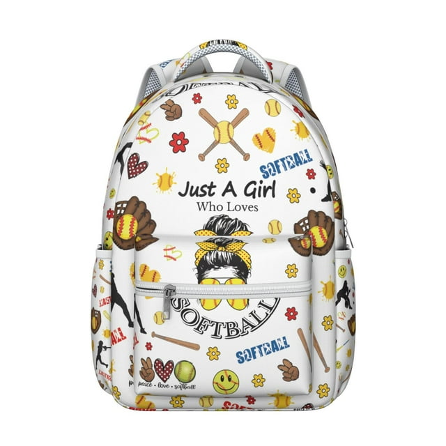 Students Basketball Sports Backpack Baseball Football Soccer Ball Game Sports School Bag, Durable and Adjustable Strap