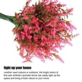 thumbnail image 2 of ZOELNIC 8 Bundles Outdoor Artificial Lavender Fake Flowers UV Resistant Shrubs Plants No Fade Faux Plastic Greenery for Hanging Plants Garden Porch Window Box Home Wedding Farmhouse Decor, 2 of 6