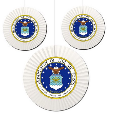 Partypro Tqp 5428 Us Air Force Classic Fan Decorations Walmart