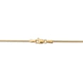 thumbnail image 4 of Leslie's Real 14kt Yellow Gold 1.3mm Round Snake Chain; 16 inch; Lobster Clasp; for Adults and Teens; for Women and Men, 4 of 5