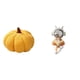 thumbnail image 1 of Cojín de calabaza de Halloween con escultura de , almohada decorativa para sofá, adorno espacial, estatua, adorno para pastel para decoració, 1 of 8