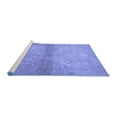 thumbnail image 2 of Ahgly Company Machine Washable Indoor Rectangle Persian Blue Traditional Area Rugs, 4' x 6', 2 of 4