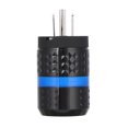 thumbnail image 3 of Pure Copper Connector Plug,Monosaudio M102R Power Plug AC Power Connector Power Connector Device Rugged and Tough, 3 of 9