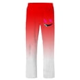 thumbnail image 1 of Zszcpp Pantalon Large pour Hommes Dégradé Impression Numérique 3D Extérieur Confortable Pantalon Simple Décontracté en Lin, 1 of 3