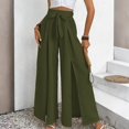 thumbnail image 2 of Yifymode Summer Beach Cover Up Pants for Women Flowy Pant Wide Leg Bathing Suit Coverup Swimsuit Palazzo with Slits, 2 of 6