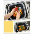 thumbnail image 7 of SAMMART Expandable & Collapsible Dish Drainer - Foldable Drying Rack - Portable Dinnerware Organizer - Space Saving Kitchen Storage Tray, 7 of 7