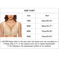 thumbnail image 3 of Gibobby Brasier Mujer Push Up Sujetador sin de para mujer, sujetador francés con cierre frontal para mujer, sujetador sin forro sin costuras para busto grande(Verde,90BC), 3 of 3