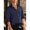 Navy, variant on BXJX Men's Button Down Shirts- Lightweight Knitted Jacquard Textured Fall Lapel Shirt Loose Solid Color Tops Navy Size 2XL