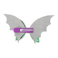 thumbnail image 5 of Unique Bargains 1 Pc Hair Clip Halloween Bat Wing Hair Clips for Women Purple Green, 5 of 5