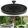 thumbnail image 4 of Solar Fountain Floating Water Fountain Pump Free-Standing Floating Style Fountain for Outdoor Garden Pond Pool 16cm, 4 of 6