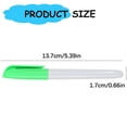 thumbnail image 3 of Whiteboard Markers, Green Water Based Odor Erasable Marker Pens, Smooth Writing Dry Erase Pens with 1.5mm Round Tip, for Class, Office Meeting and Daily Whiteboard Writing Use, 3 of 6