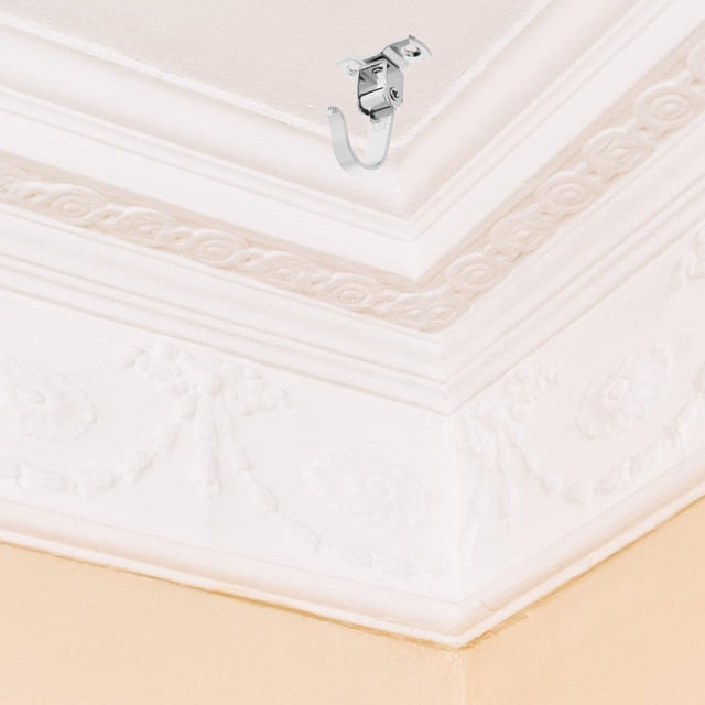 EXHUMKY 2Ud Soporte De Montaje Para Con Gancho Giratorio Para Colgar Macetas Y Ventiladores