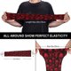 thumbnail image 3 of Balery Red Skulls Mangas Refrescantes para Brazos para Hombre y Mujer – Transpirables y Absorbentes de Humedad para Mujeres, Hombres y Niños, 3 of 7