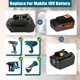 thumbnail image 2 of Adaptador de Batería para Black&Decker 20V para Cable Porter Convertidor de Batería de Iones de Litio de 20V para Makita 18V BL1830 BL1840 BL1850 Herramientas Inalámbricas BPS18M, 2 of 6