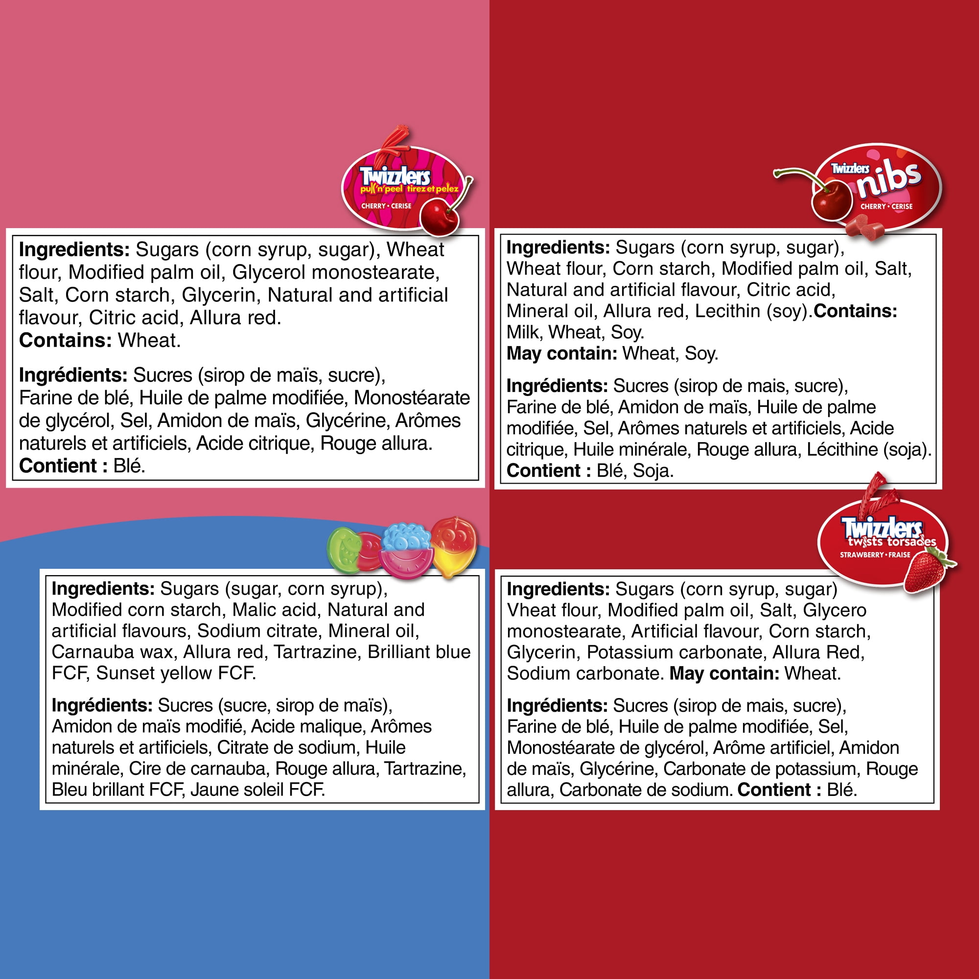 35 unités variées Jolly Rancher et Twizzlers 375 g, 32 paquets