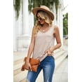 thumbnail image 3 of Richie House Women's Summer Casual Sexy Sleeveless Shirt Tee Loose Top ARH2036-A-XS, 3 of 4