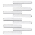 thumbnail image 1 of WRITWAA 10pcs Steel Plates Silver for Weightlifting Barbell Plate Beginners, 1 of 8