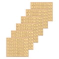 thumbnail image 1 of 6 Hojas de Calcomanías de Resina Número 3D del 1 al 9, Calcomanías de Número Mini Doradas de Aleación Metálica para Uñas de Resina de 4.5 mm, 1 of 7