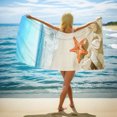 thumbnail image 3 of LACKUST Starfish Beach Towel - Oversized Quick-Dry Sandproof for Beach Vacations, 70x150cm, 3 of 3