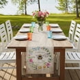 thumbnail image 4 of Table Runners 70 Inches Long Dress Scarves, Spring Daisy Farmhouse Coffee/Dining/Kitchen Table Decor, Holiday Table Runner, Pink Flowers Wreath Leaves Farmhouse Vintage 13x70 Inch, 4 of 9