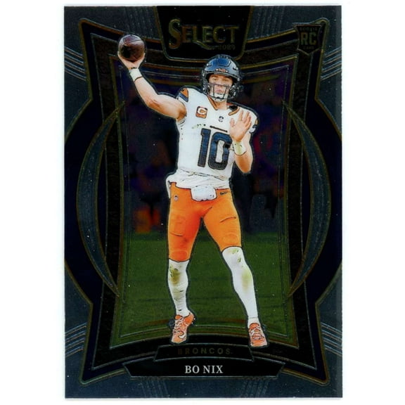 NFL 2024 Panini Select Football Base Concourse Bo Nix #30 (Rookie)