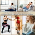 thumbnail image 6 of Bocaoying 4 Pairs Women's Scrunch Slouch Socks with Grips, Breathable & Stretchy Long Casual Socks Non-Slip for Pilate, Barre, Yoga, Gym, US Size 5-10, 6 of 9