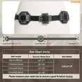 thumbnail image 7 of WHIPPY Women Western Belt Cowgirl Wide Leather Belts for Dresses Jeans, 7 of 7