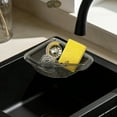 thumbnail image 4 of TIELUTT Triangular Drain Rack Dish Drying Mat with Filter for Kitchen Mini Dish Rack Kitchen Items on Dish Towels for Drying Kitchen Rack for Bottom of Stainless Steel Dish Drying Rack with Board, 4 of 6