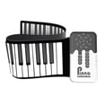 thumbnail image 2 of Teclado Enrollable Piano 49 Teclas Regalo Plegable Recarga Música Educativa Teclado Electrónico para Viajes A Casa, Niños Adultos, 2 of 8