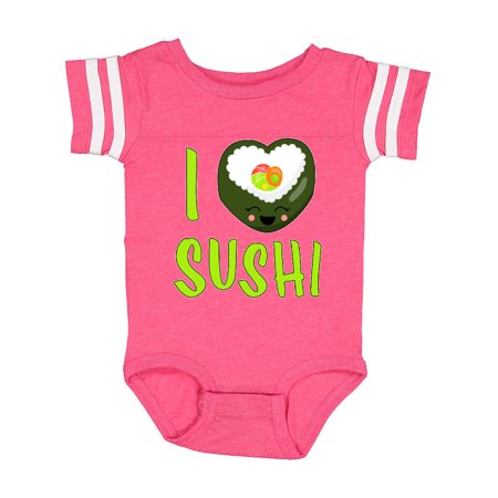 

Inktastic I Love Sushi- cute Gift Baby Boy or Baby Girl Bodysuit